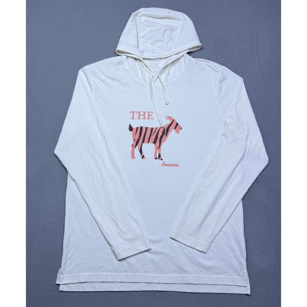 Swannies Golf Hoodie Mens L Featherweight The GOAT Swannies Athleisure Repreve